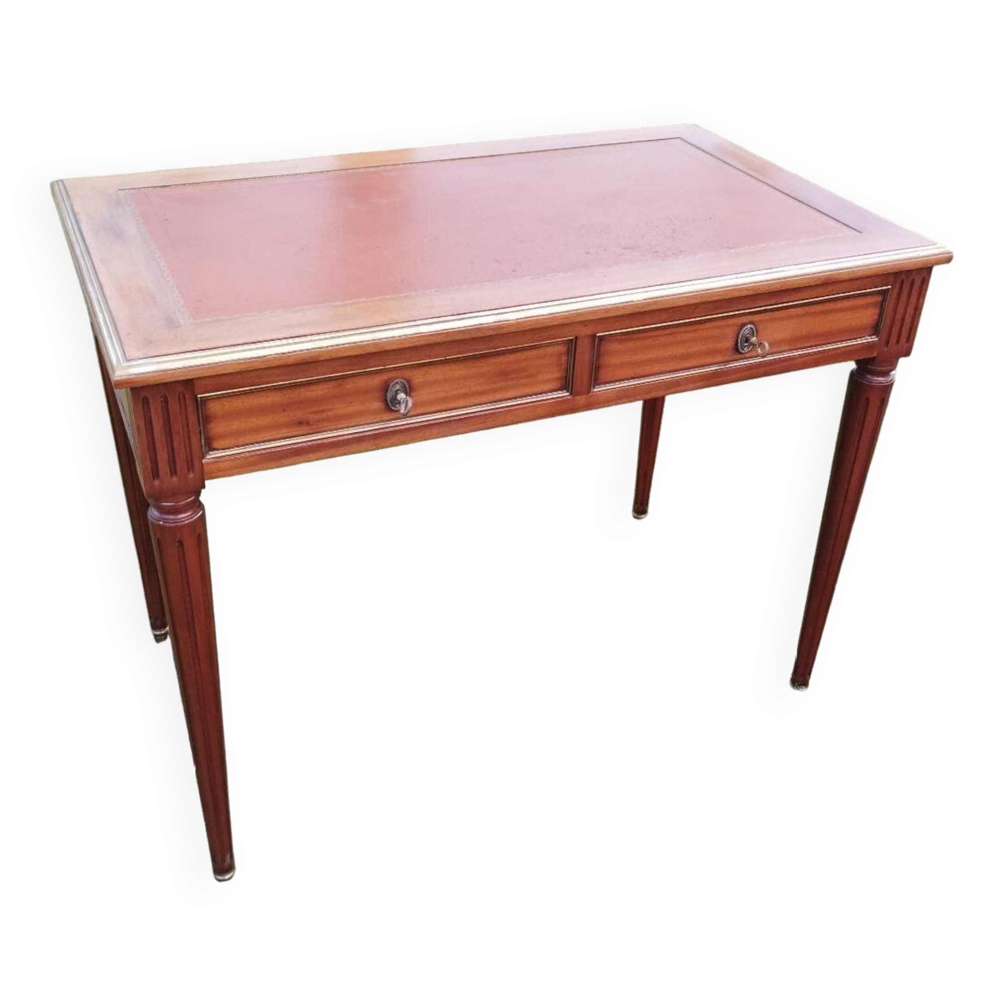Antique Louis XVI style desk with drawers