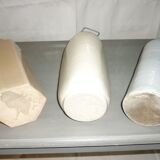 3 anciennes bouteilles bouillottes en grès