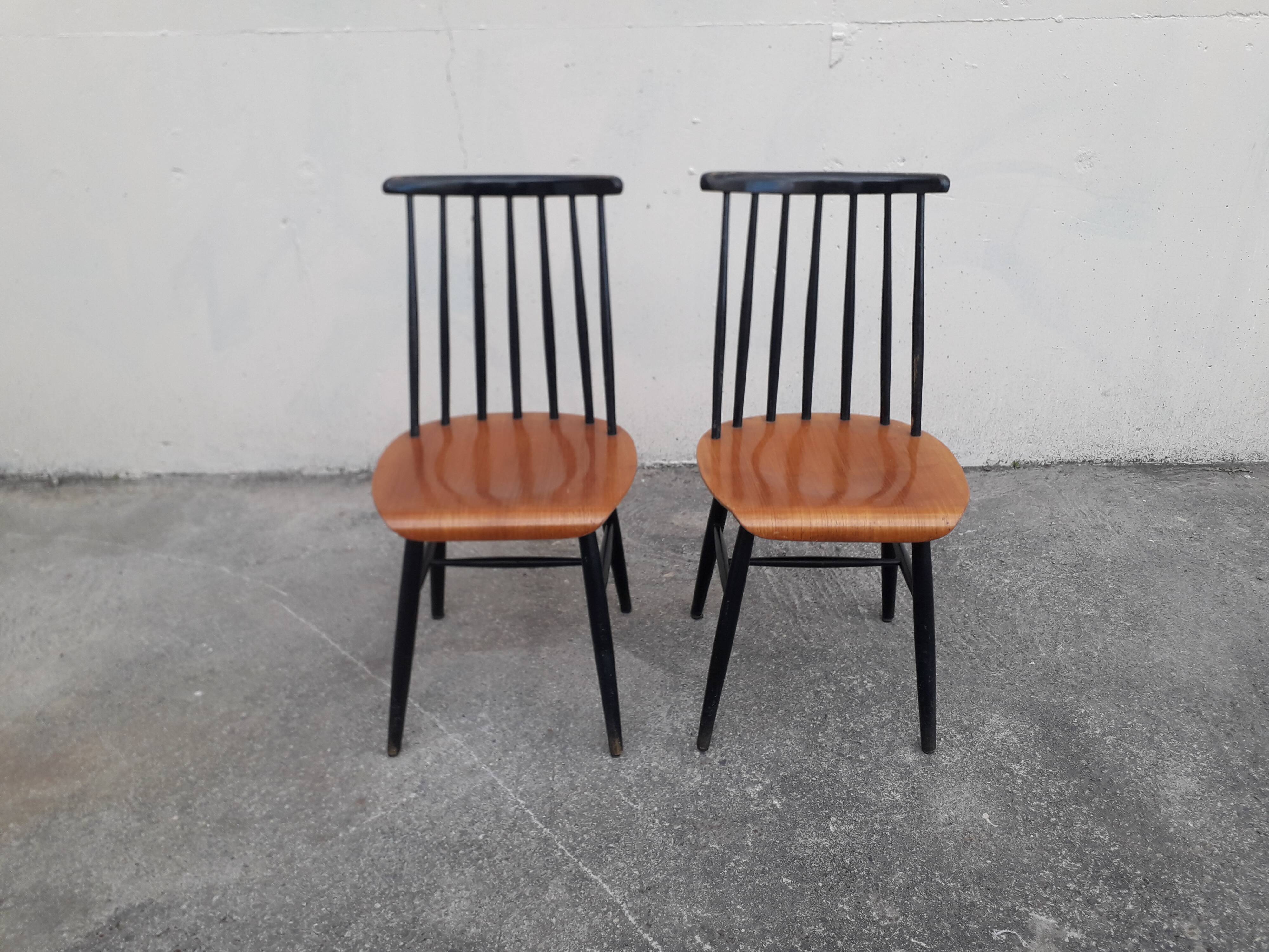 Pair of Fanett chairs by Ilmari Tapiovaara