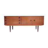 Sideboard scandinavian handles vintage 50s