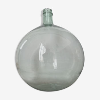 Old demijohn transparent 25 L