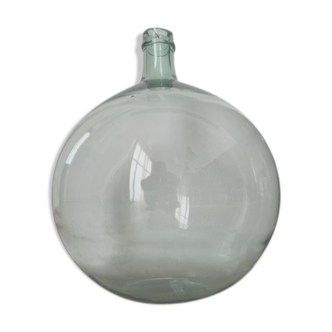 Old demijohn transparent 25 L