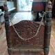 Traditional 19th-century tribal chair from the Swat Valley, North Pakistan