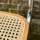 Set of 4 chairs model Cesca B32 designed by Marcel Breuer design