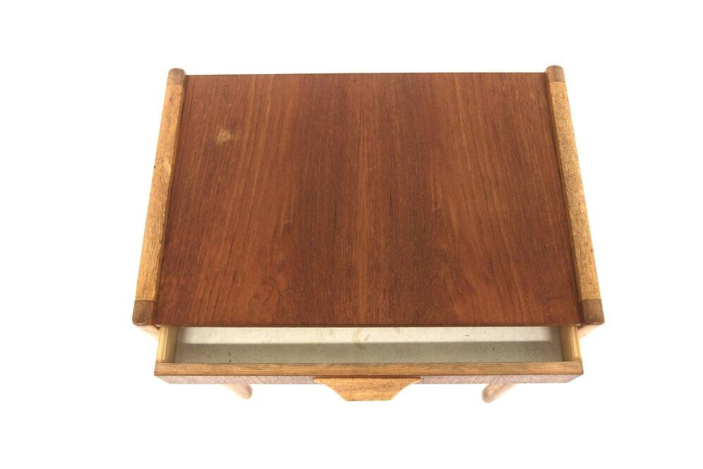 Scandinavian teak bedside table, Sweden, 1960s