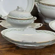 Table service in Limoges porcelain J.B Tricard and Co.