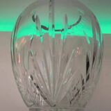 Vintage Crystal Balloon Vase Height 28cm