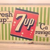 Sign metal 7up 1963