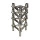 Set de 4 chandeliers chromés BMF Ditto Nagel années 1970