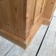 Pine shop display cabinet
