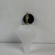 Lot 3 vintage opaline wall lights