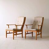 Pair of Scandinavian armchairs