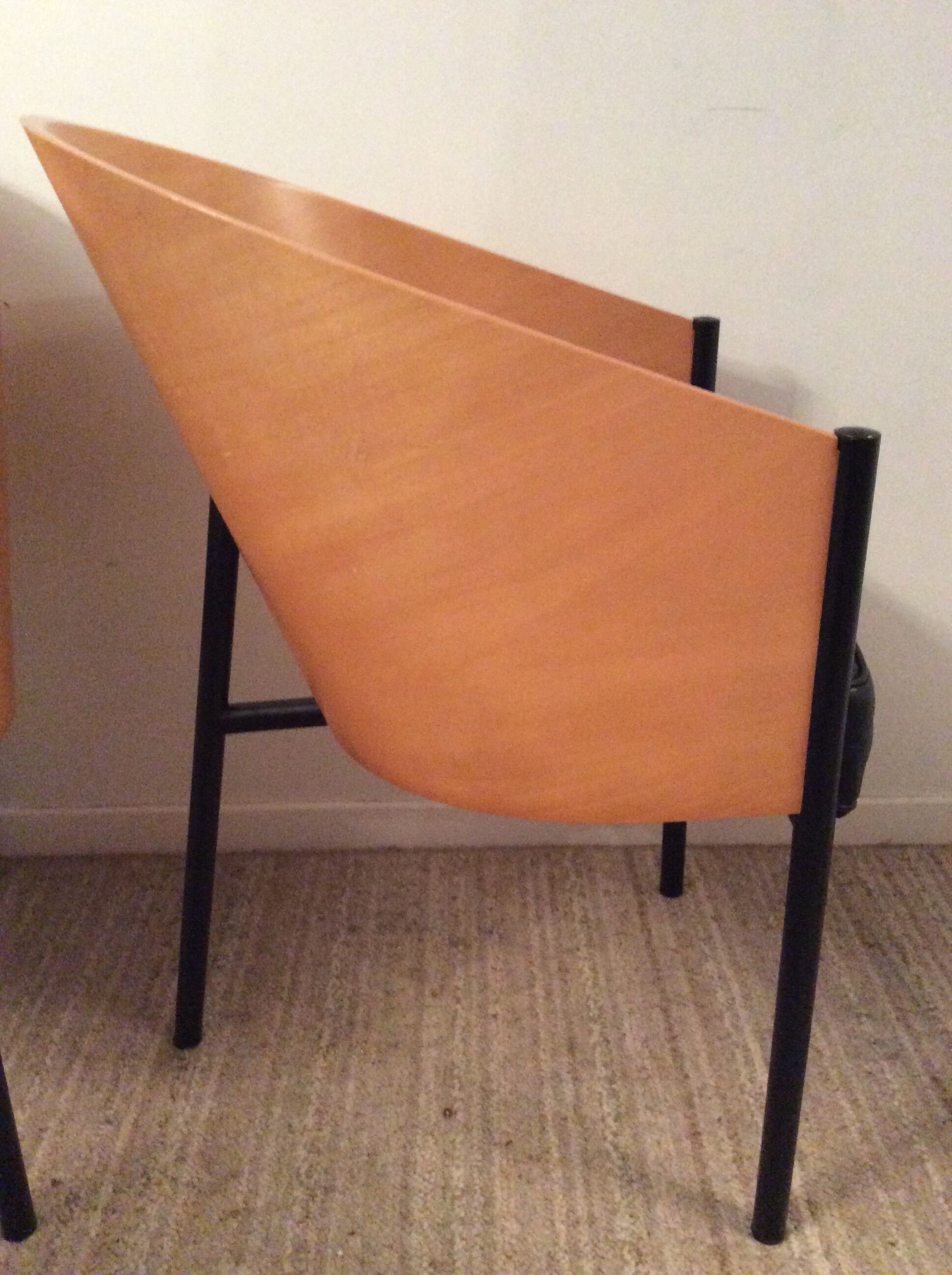 Série de 6 chaises Costes par Philippe Starck