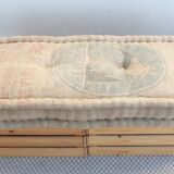 Upholstered floor cushion