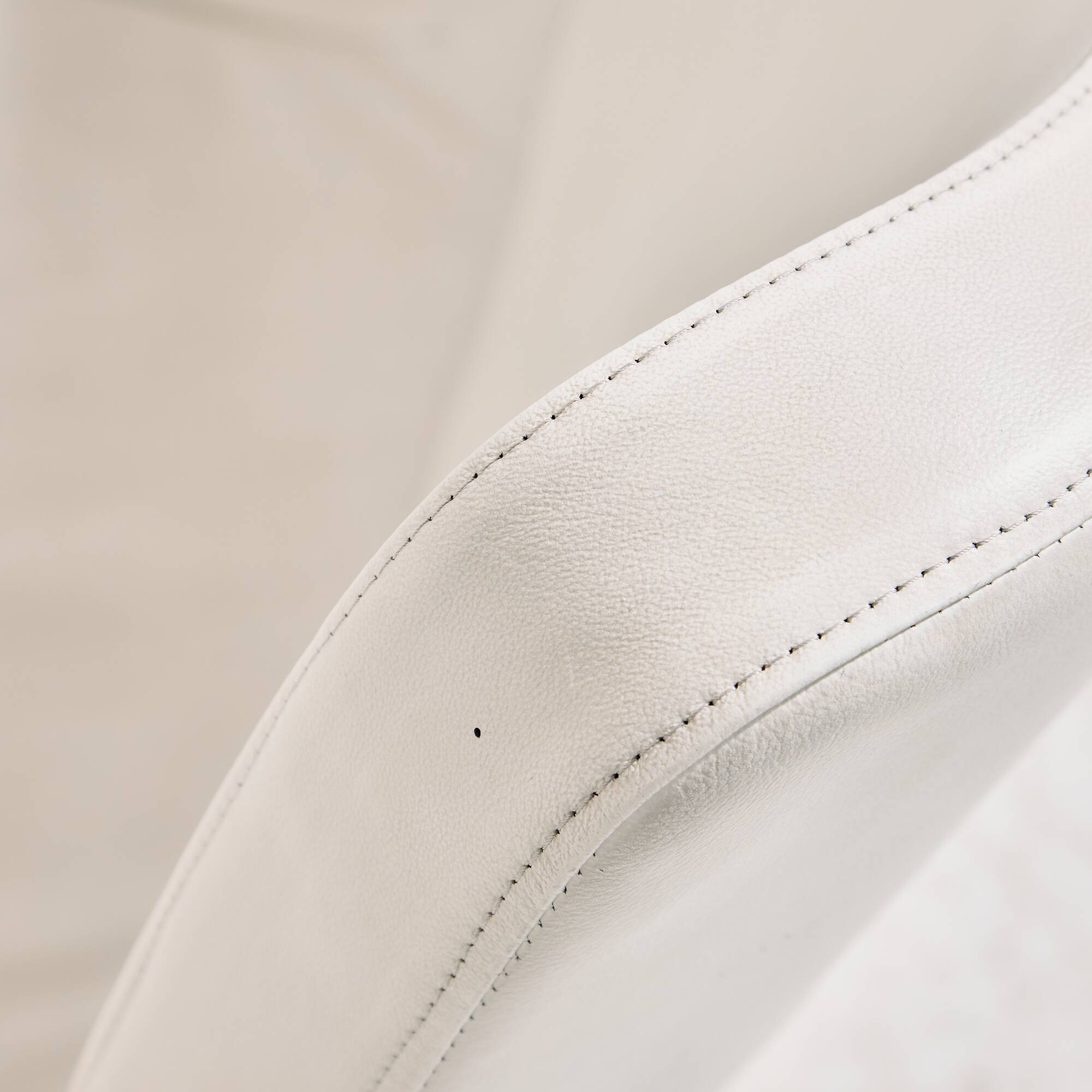 Italian leather armchair by Tonon
