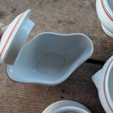 Auteuil porcelain service from Jacques Lobjoy's Bistro