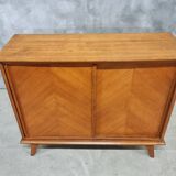 Scandinavian vintage highboard sideboard