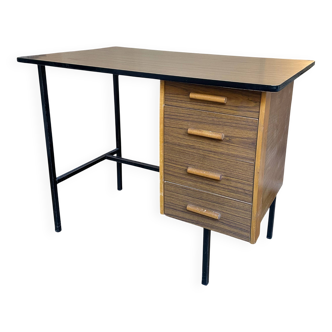Metal and formica desk