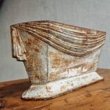 Antique cast iron jardinière French Art Nouveau