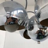 Seventies globe hang lamp