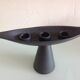 Chandelier in anthracite cermal style Scandinavian / vintage 50-60s