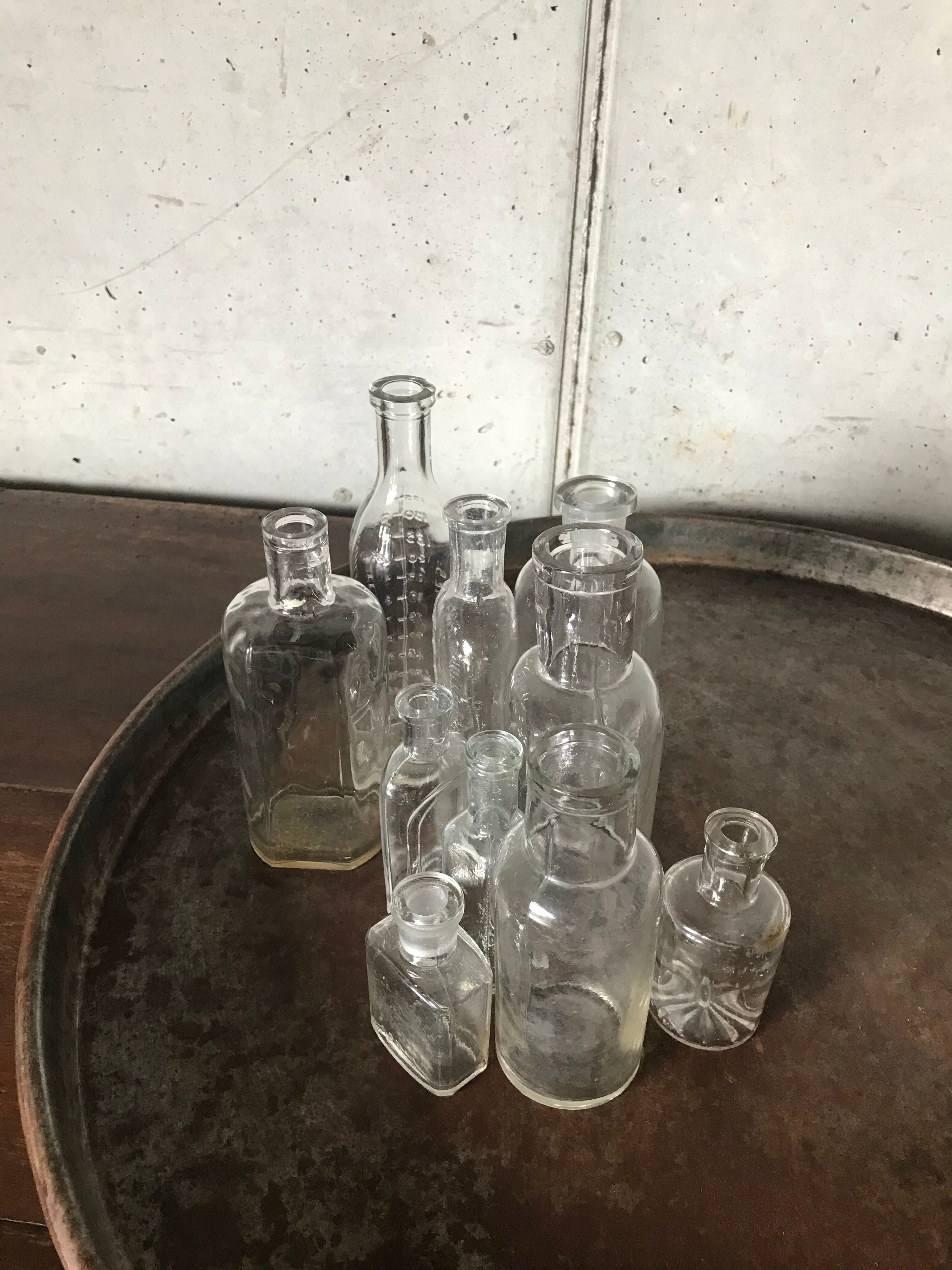 Batch of old bottles