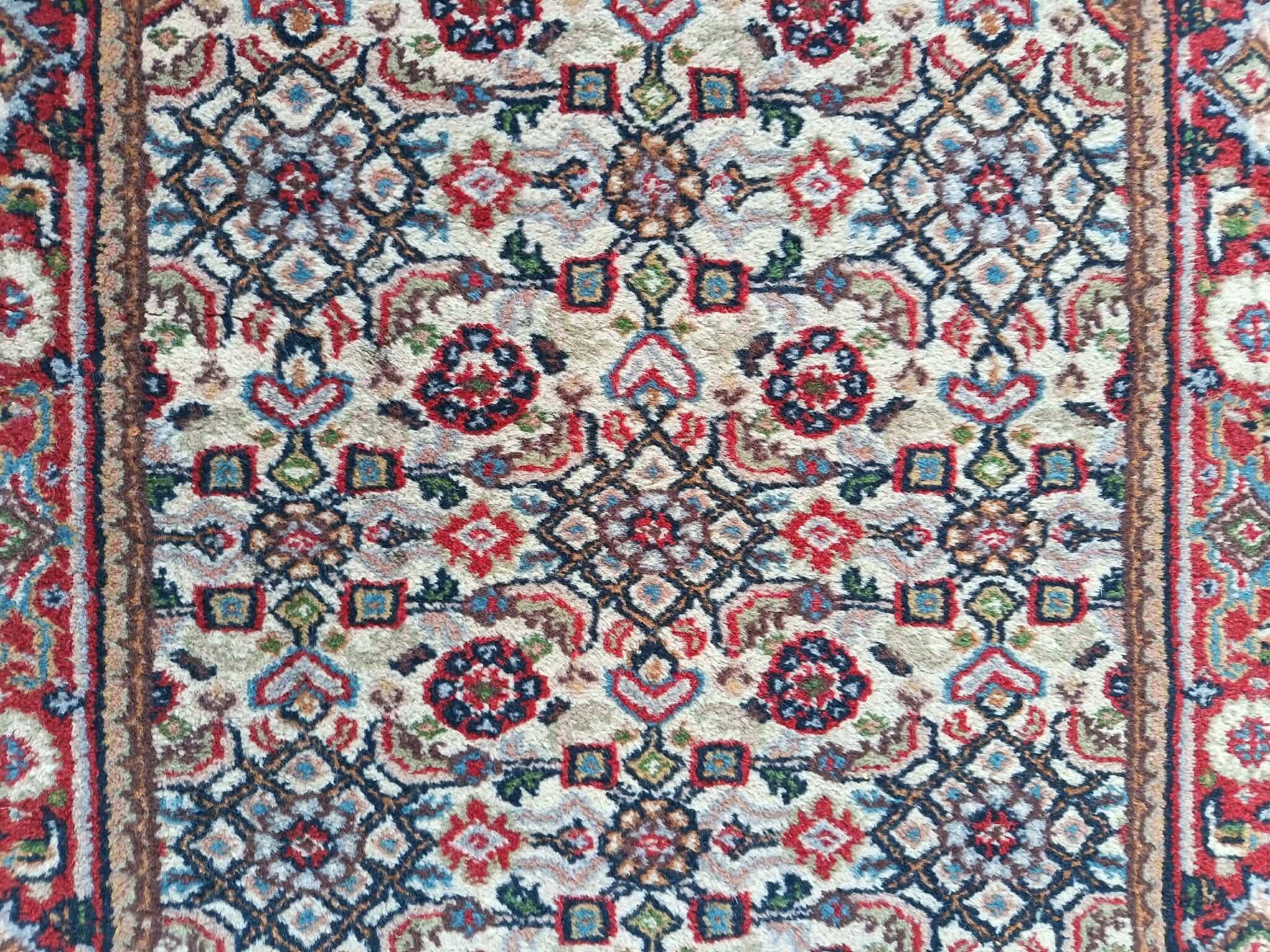 Handmade Heriz Persian rug
