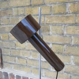 Lamppost space age brown with 2 spots