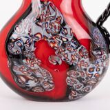Spectacular Murano glass pitcher, Italy 1980’s