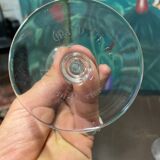 6 Baccarat champagne flutes, grand siècle crystal, Laurent Perrier