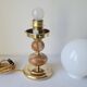 Onyx and opaline lamp