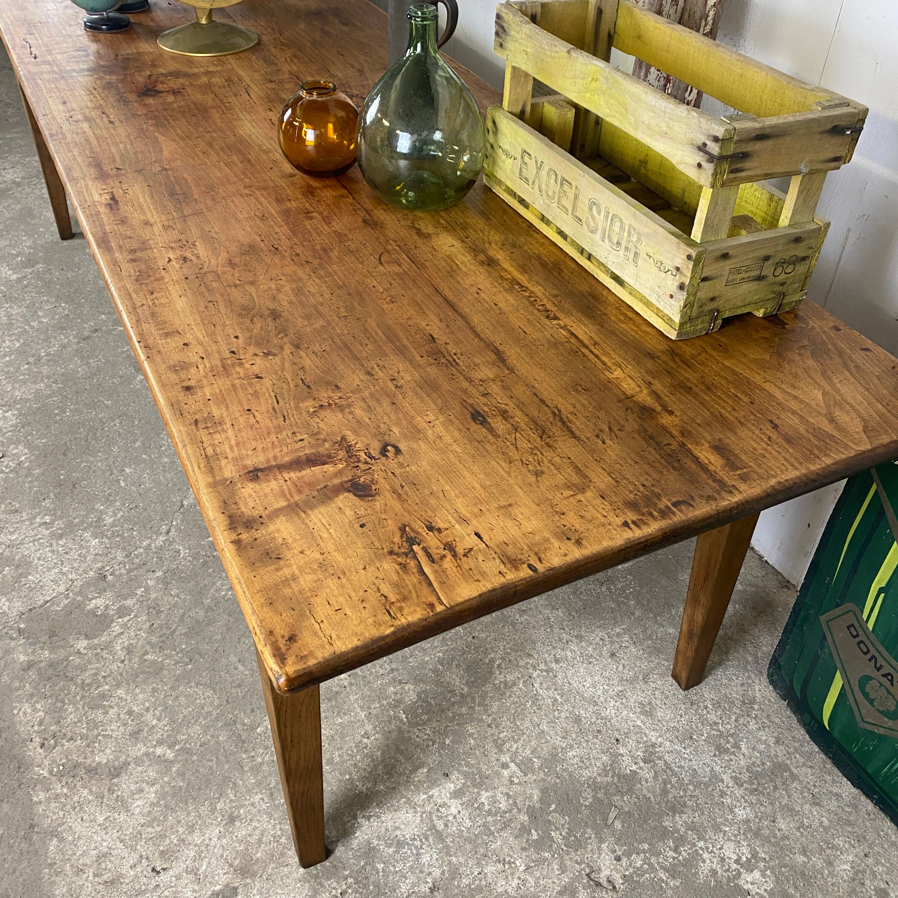 Farmhouse table 2m50