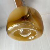 Large Murano Mazzega pendant light from the 70s