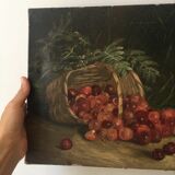 Oil on canvas signed 1905