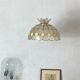 Vintage capiz shell pendant chandelier from the 1950s to 1960s.