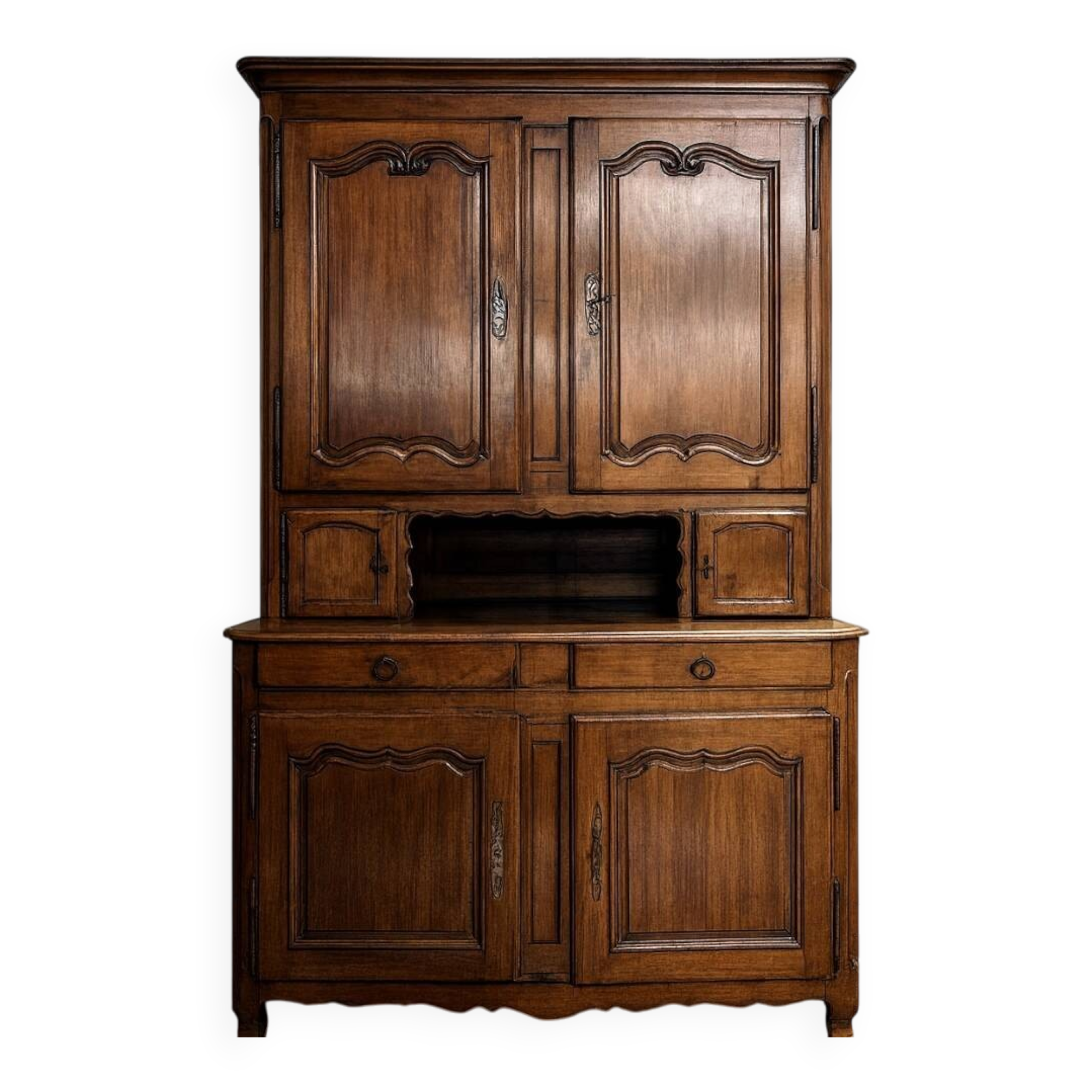 Louis XV Style Buffet in Solid Walnut