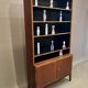 Large modular bookcase Scandinavian design 1950.