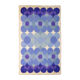 Tapis Desso fleur bleue