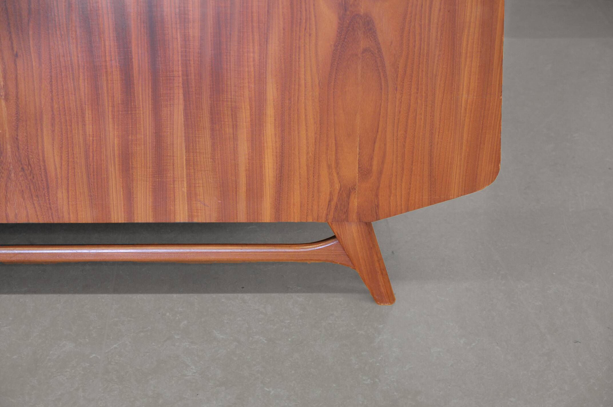 Vintage bed and bedside tables