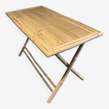 Table bambou
