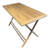 Bamboo table