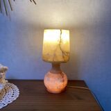 Alabaster table lamp
