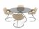 Set Table et 4 chaises Boris Tabacoff 1960
