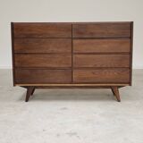 Commode / Buffet U-453 dub par Jiri Jiroutek pour Interier Praha 1960