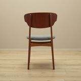 Set of six teak chairs, Danish design, 1970s, production: Denmark