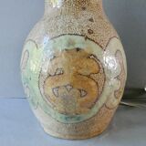 Ceramic lamp foot by Jean Claude Monange, 60s-70s