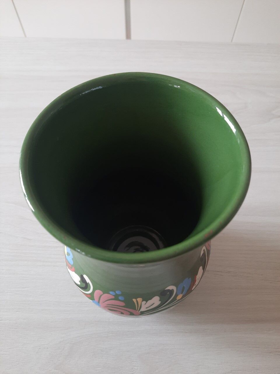 Vase céramique vernissée