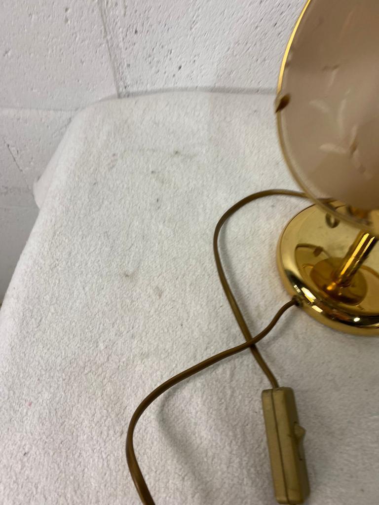 Vintage lamp 'golden' / table lamp / night light