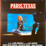 Original cinema poster "Paris, Texas" Wim Wenders 40x60cm 1984