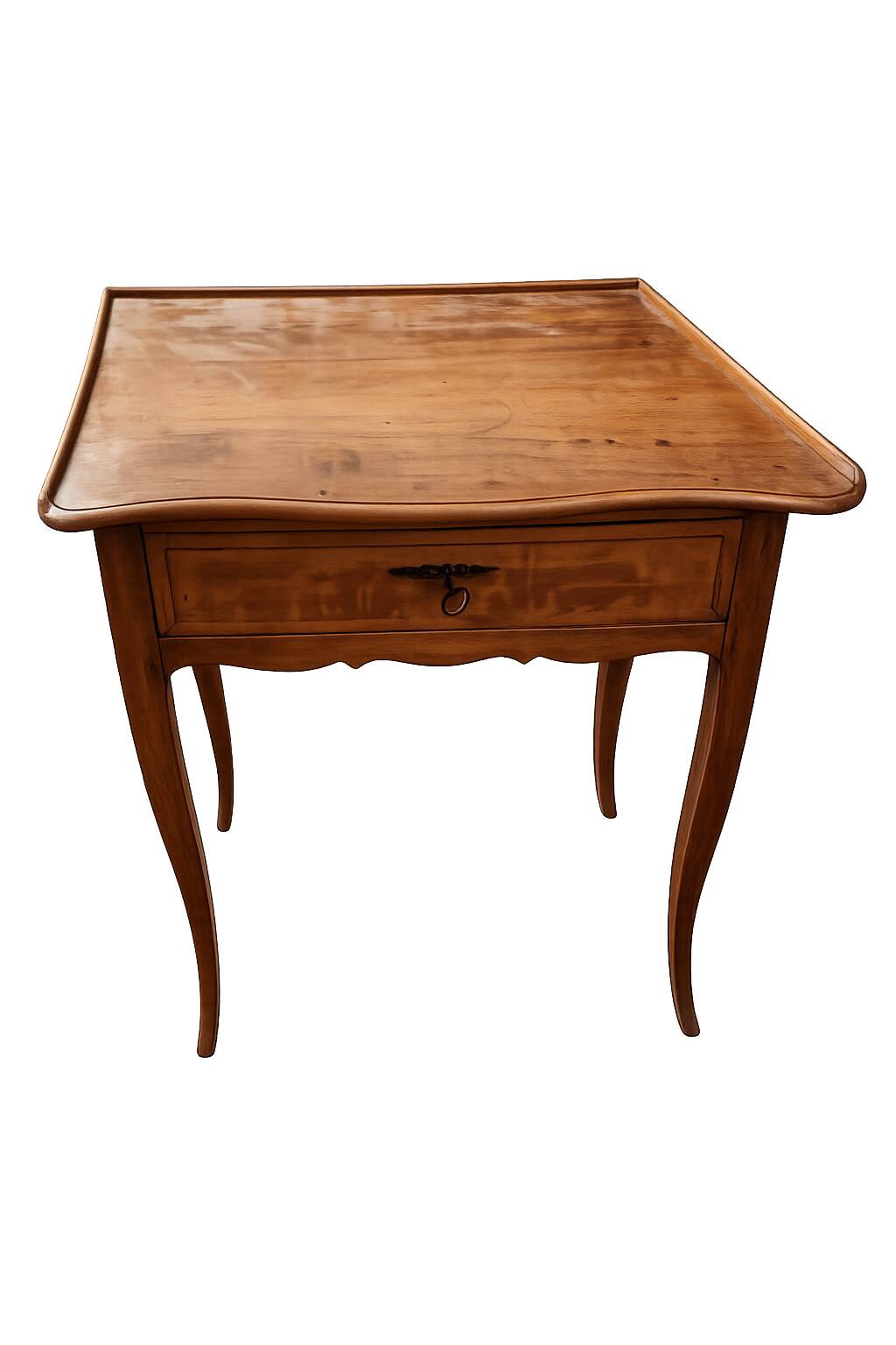 Small table / antique desk in wood – Louis XV style